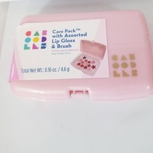 Caboodles Pink Lip Gloss Set with Brush